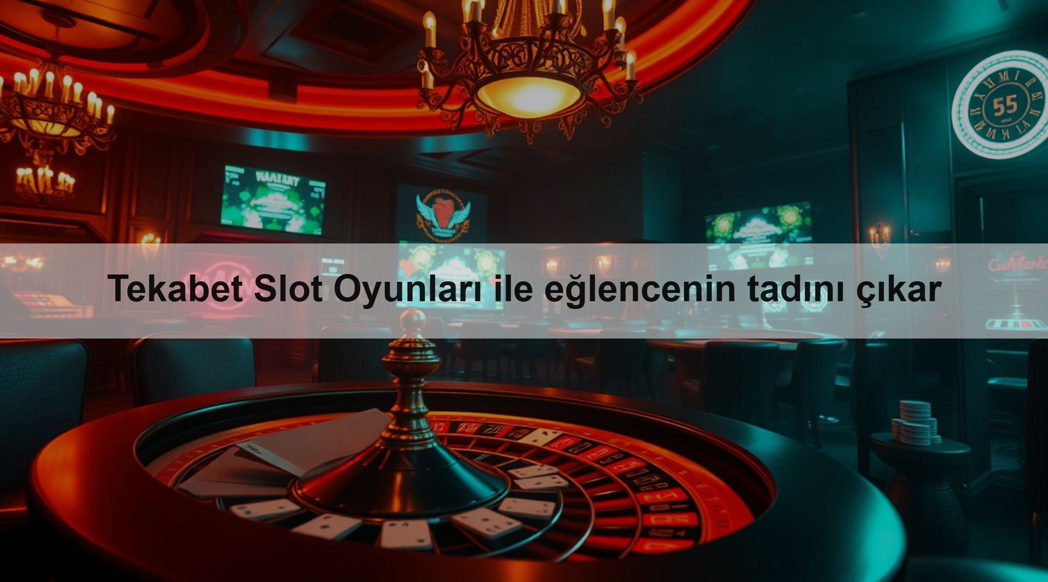 Tekabet Slot Oyunları ile eğlencenin tadını çıkar